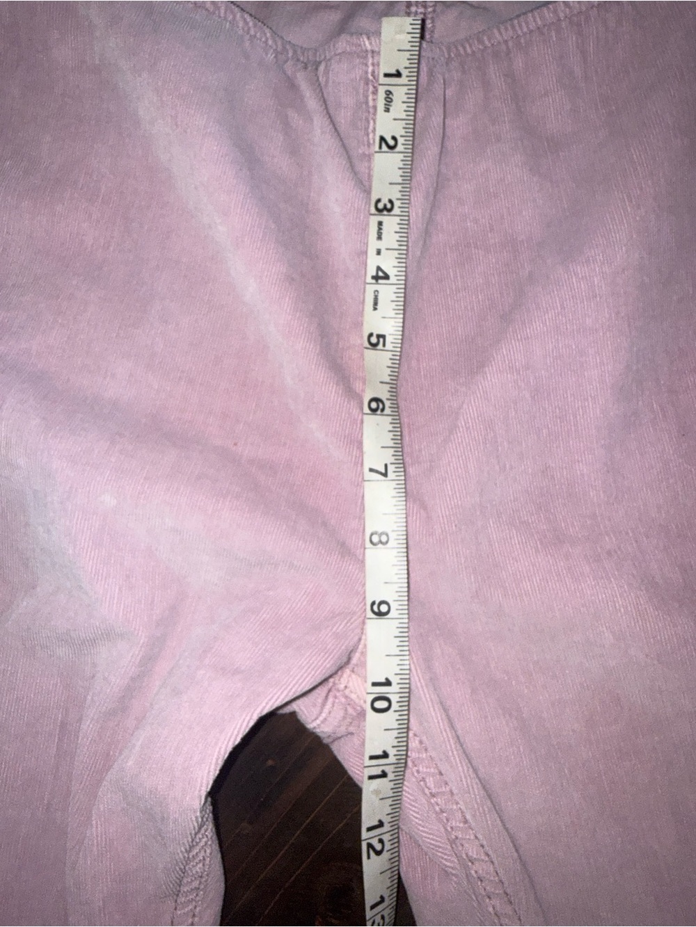 Free People We The Free Corduroy Dusty Mauve Flare Pants Size 30 - Picture 9 of 10